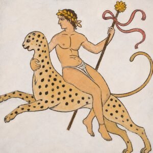 Alternative view of Dionysos Fresk Kiti
