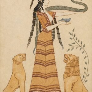 Lady Cybele Fresk Kiti