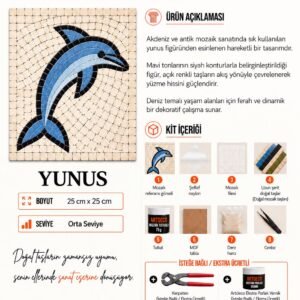 Yunus Mozaik Kiti kutu içeriği katalog görseli